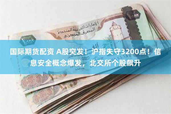 国际期货配资 A股突发！沪指失守3200点！信息安全概念爆发，北交所个股飙升